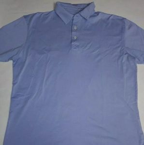 Fish Hippie mens medium short sleeve polo